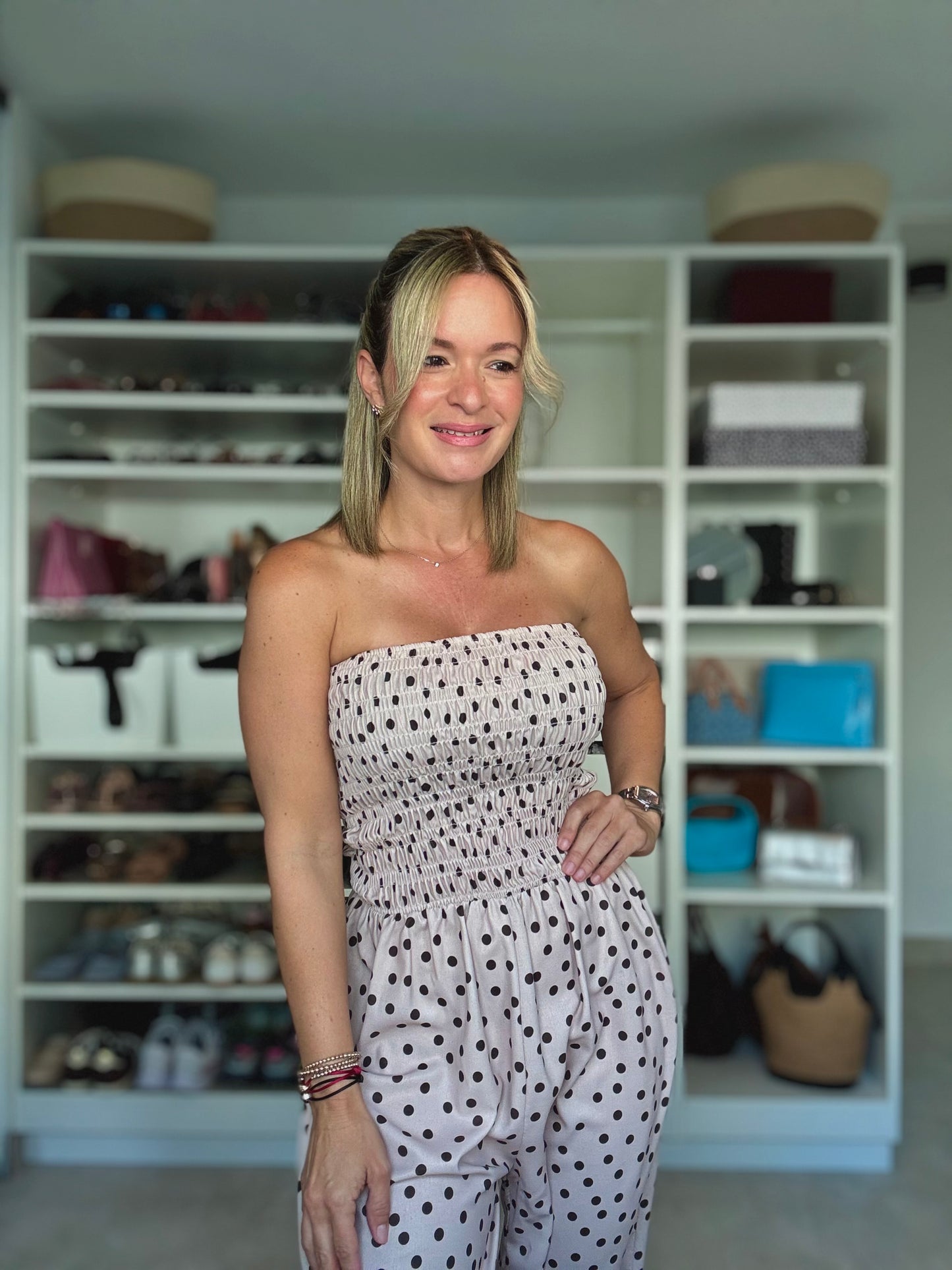 Polka Dot Jumpsuit