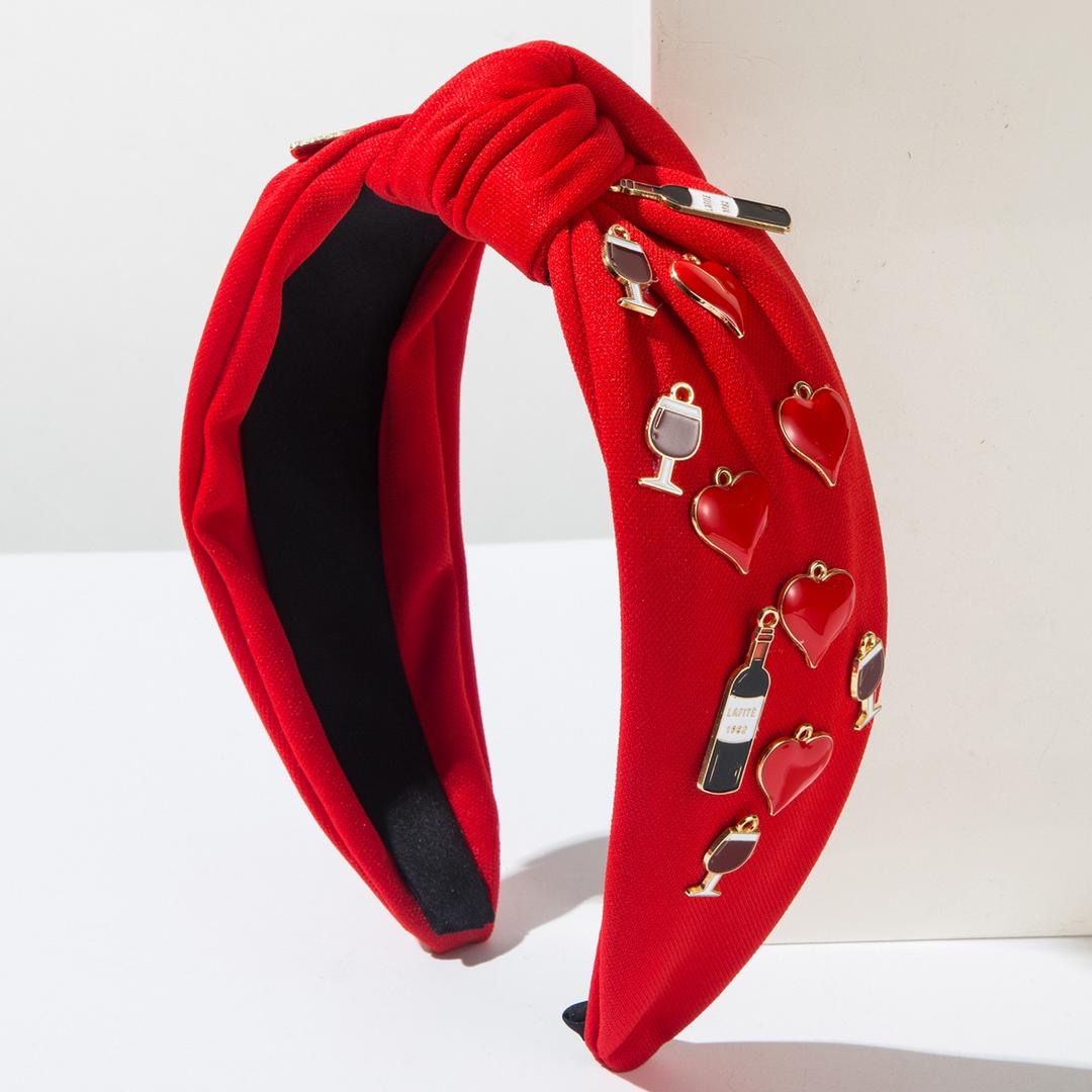 Wine Valentine Headband