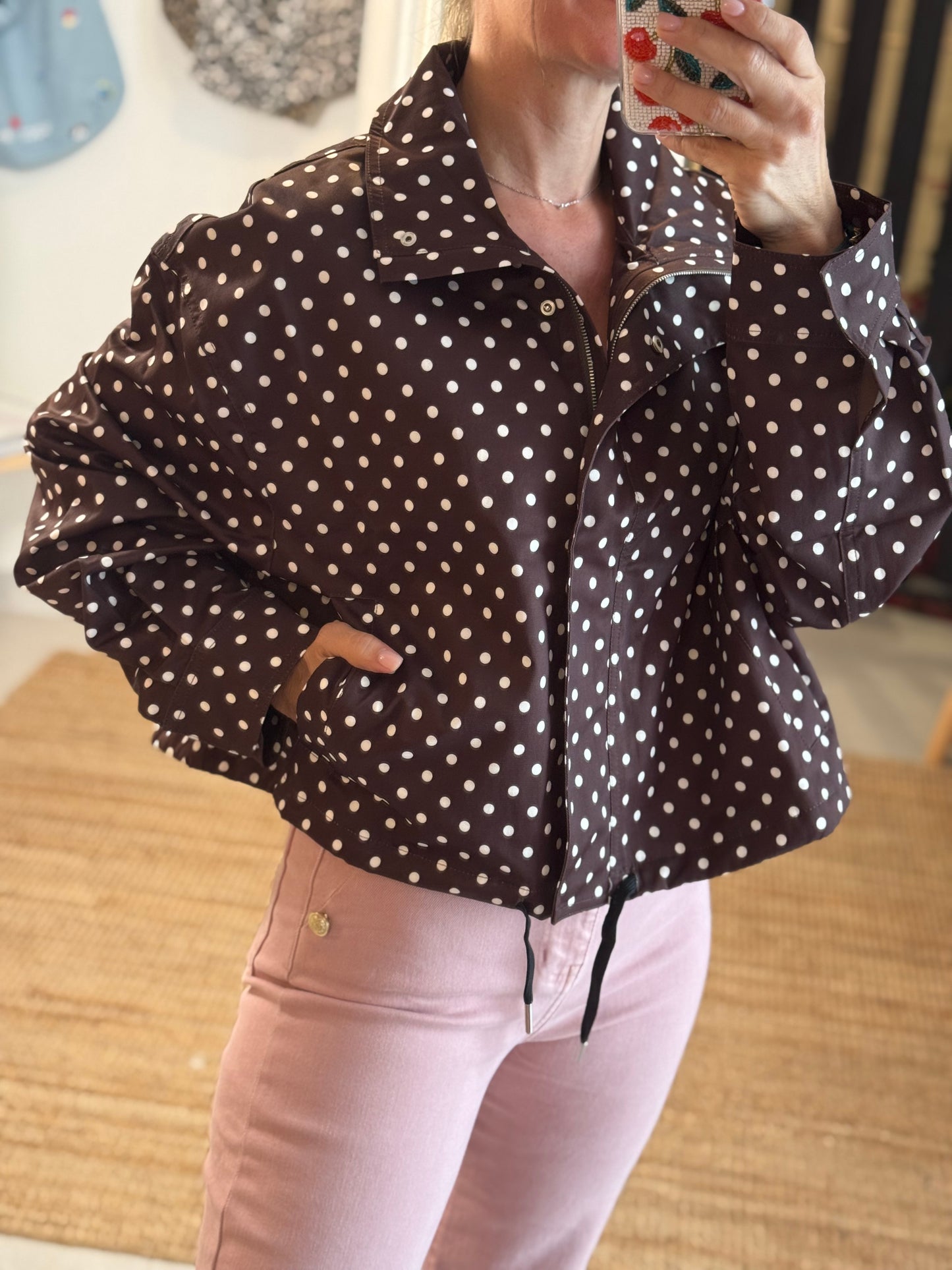 Polka Dot Jacket