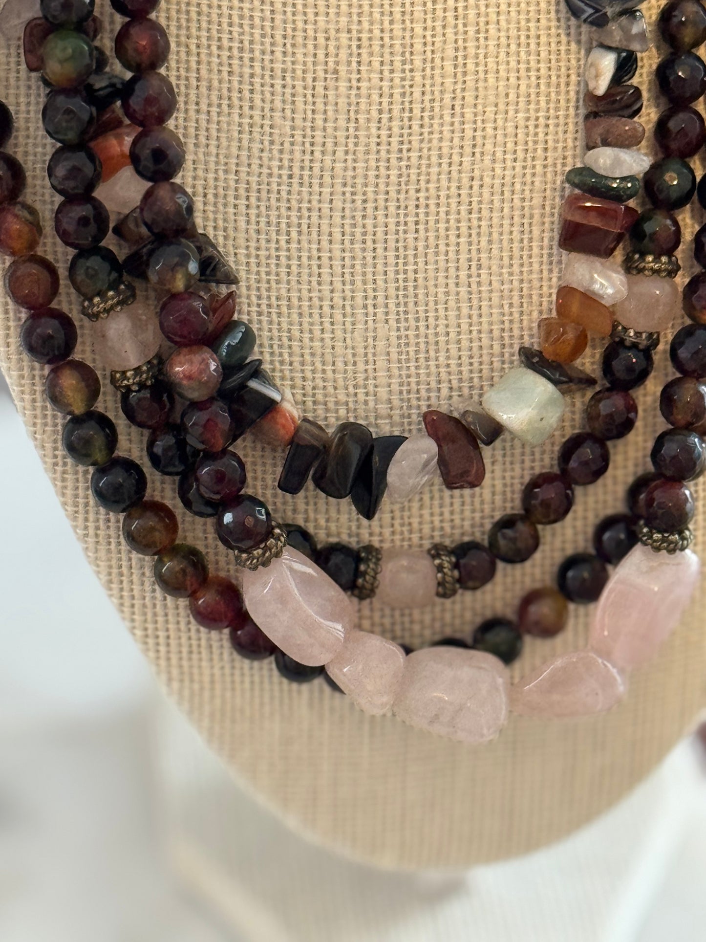 Multi Stone Necklace