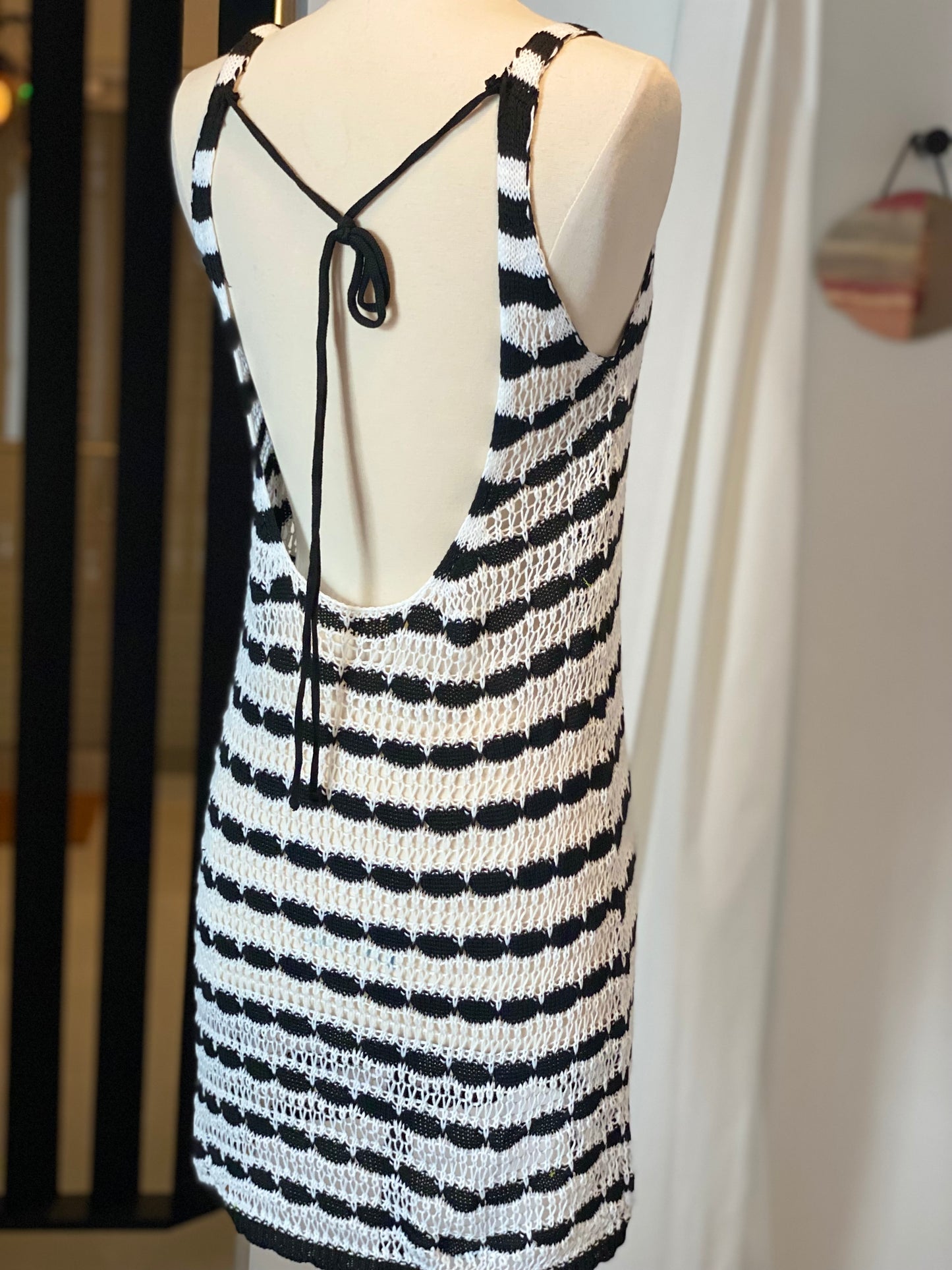 Open Back Cover Up Dress