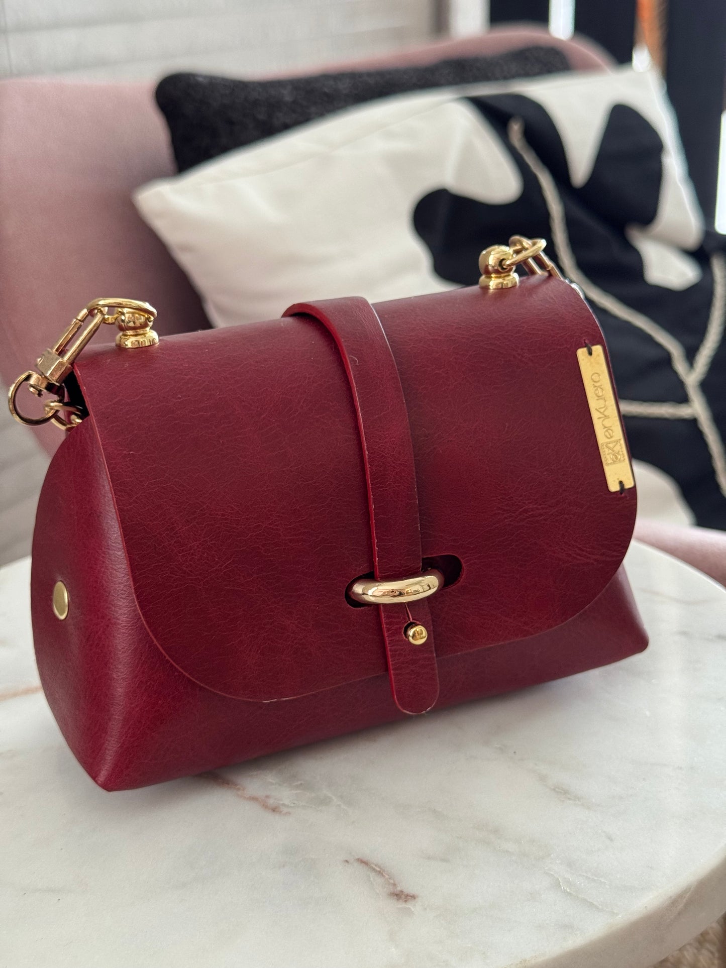 Mini Daisy Leather Bag