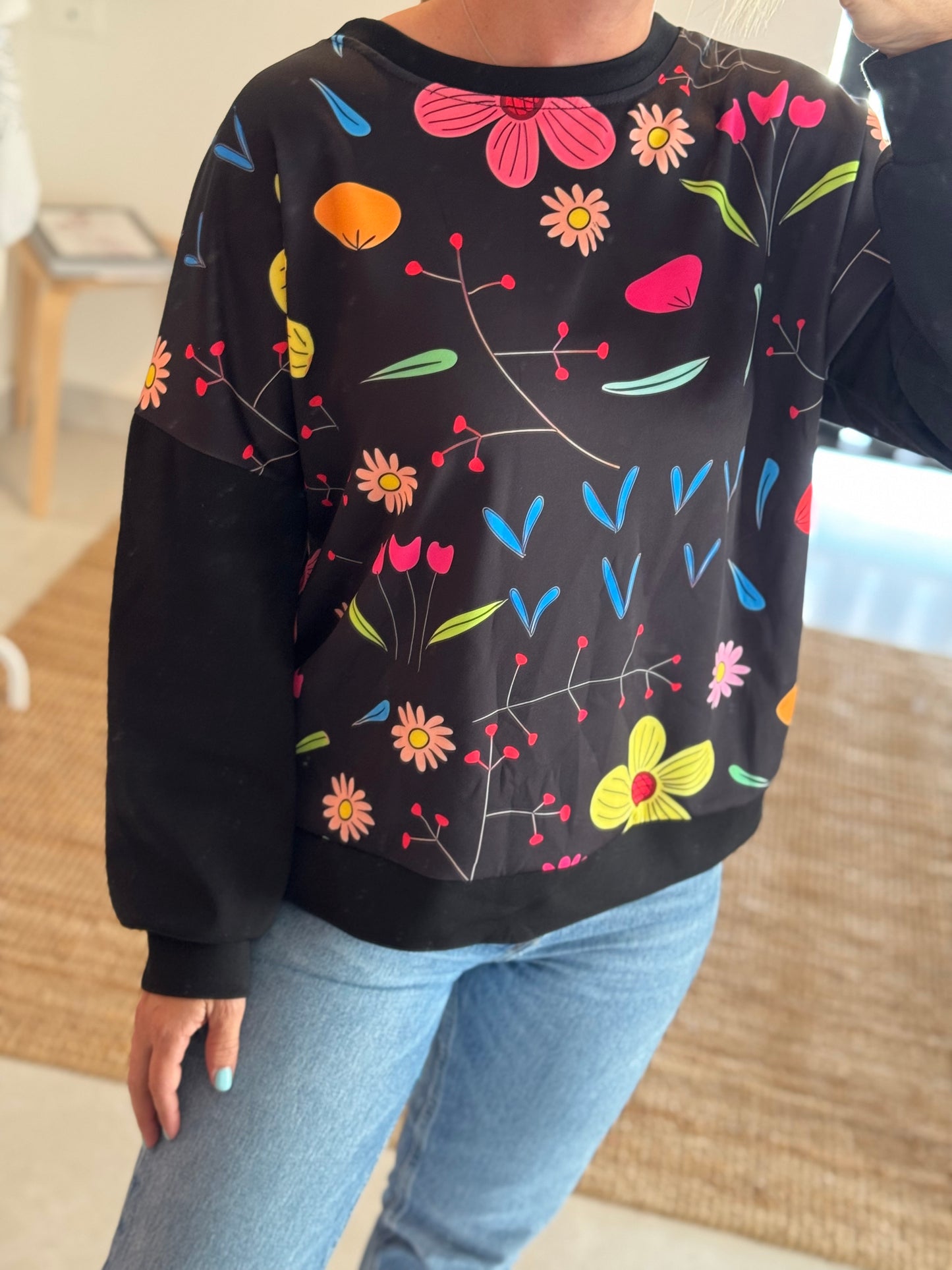 Colorfull Sweater Top
