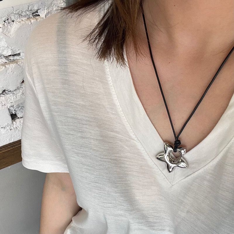 Cord Pendant Necklace