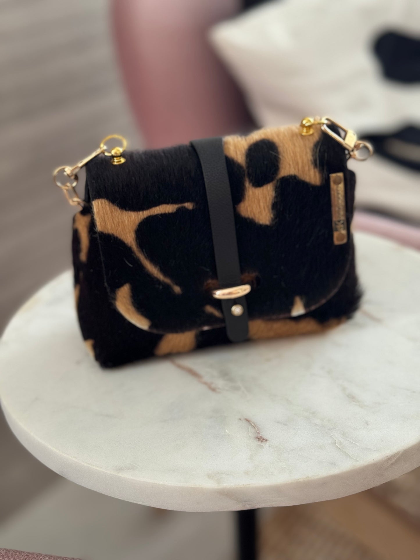 Mini Daisy Leather Bag