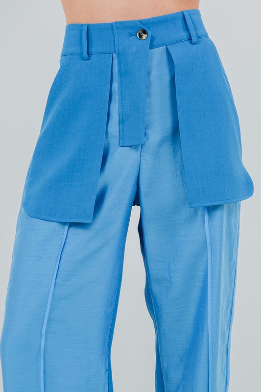 Front Pocket Detail Pant