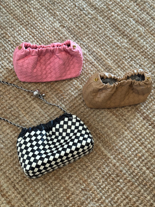 Leather Dumpling Bag