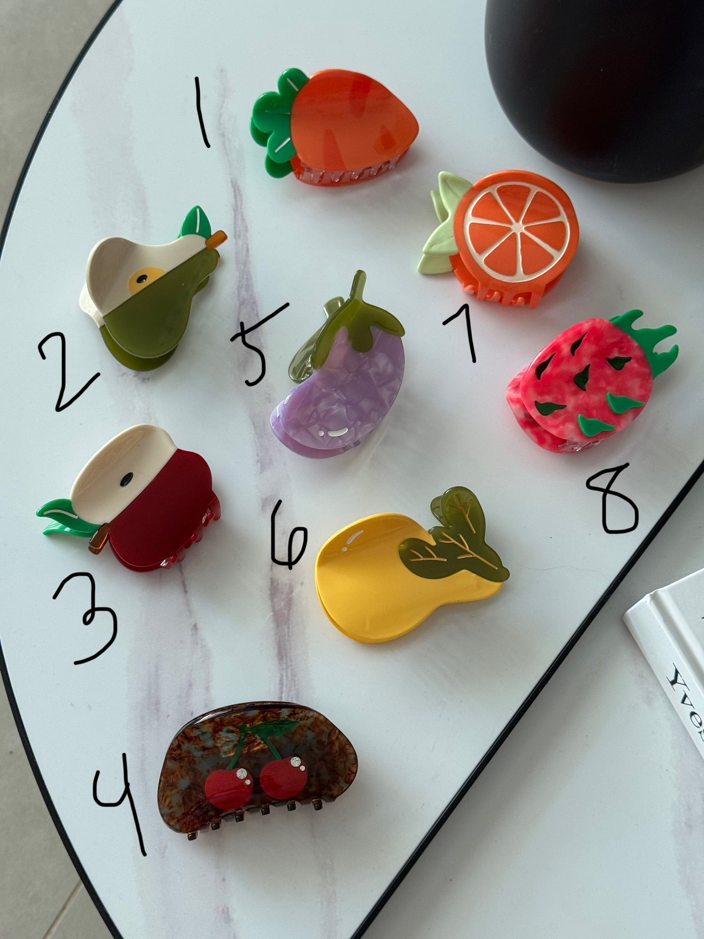 Fruits Summer Hair Clip