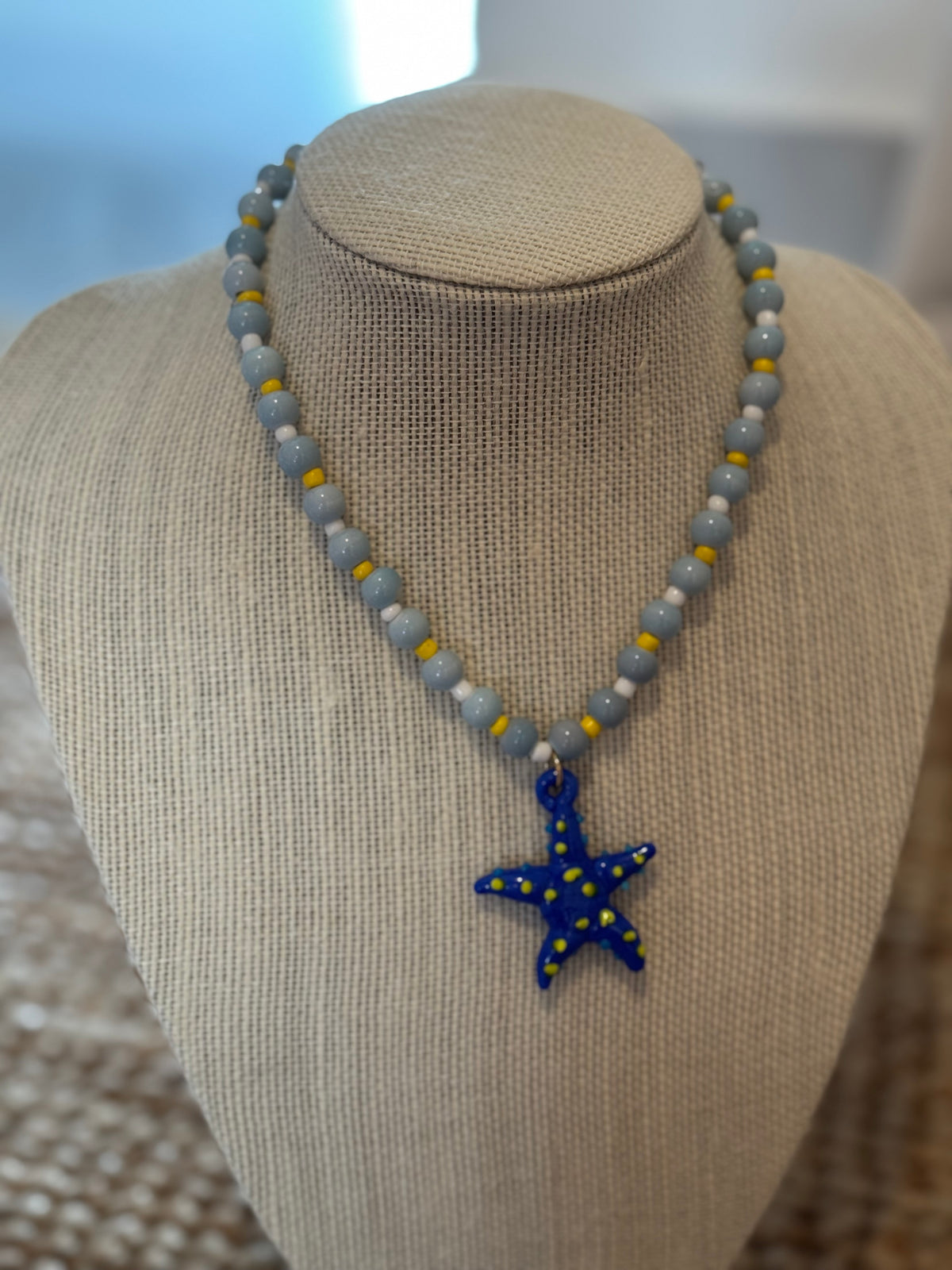 Sea Star Bear Necklace