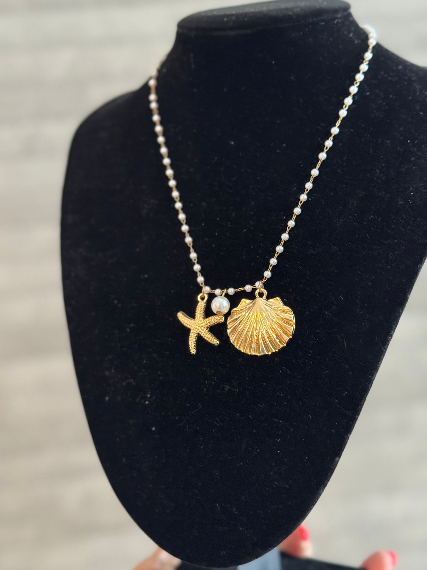 Pearl & SeaStar Necklace