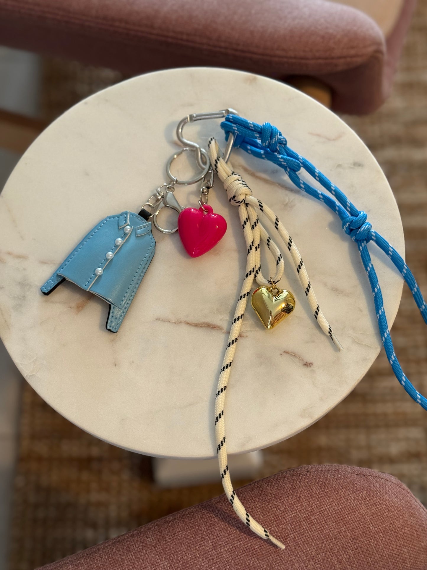 Handbag Key Holder / Multi Blouse Charm