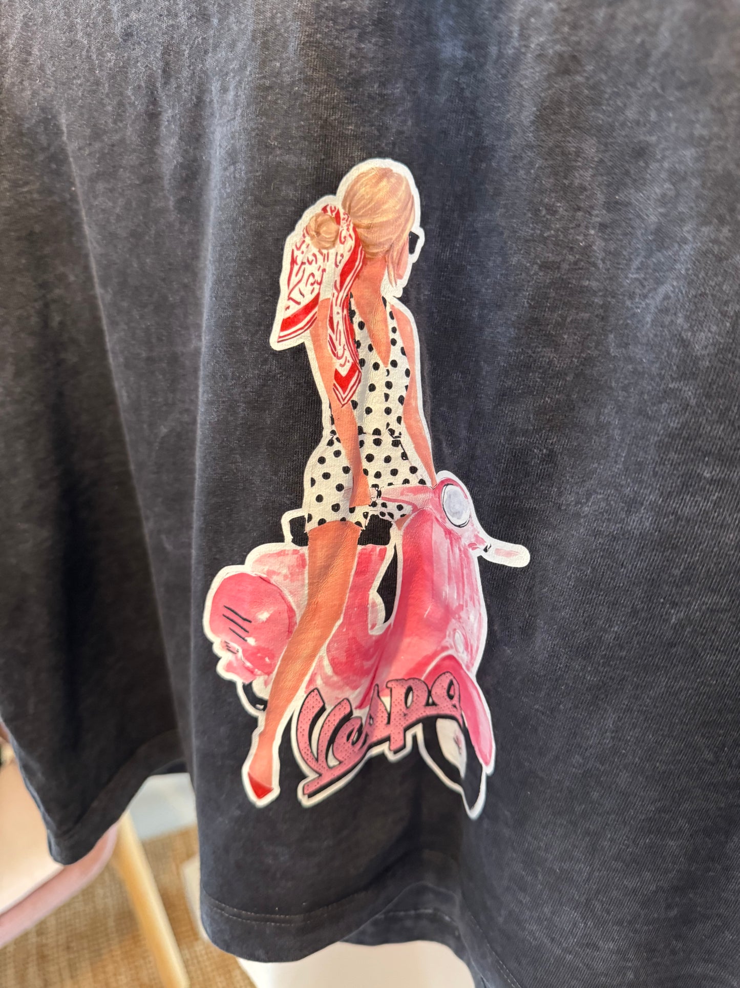 Vespa Crop T Shirt