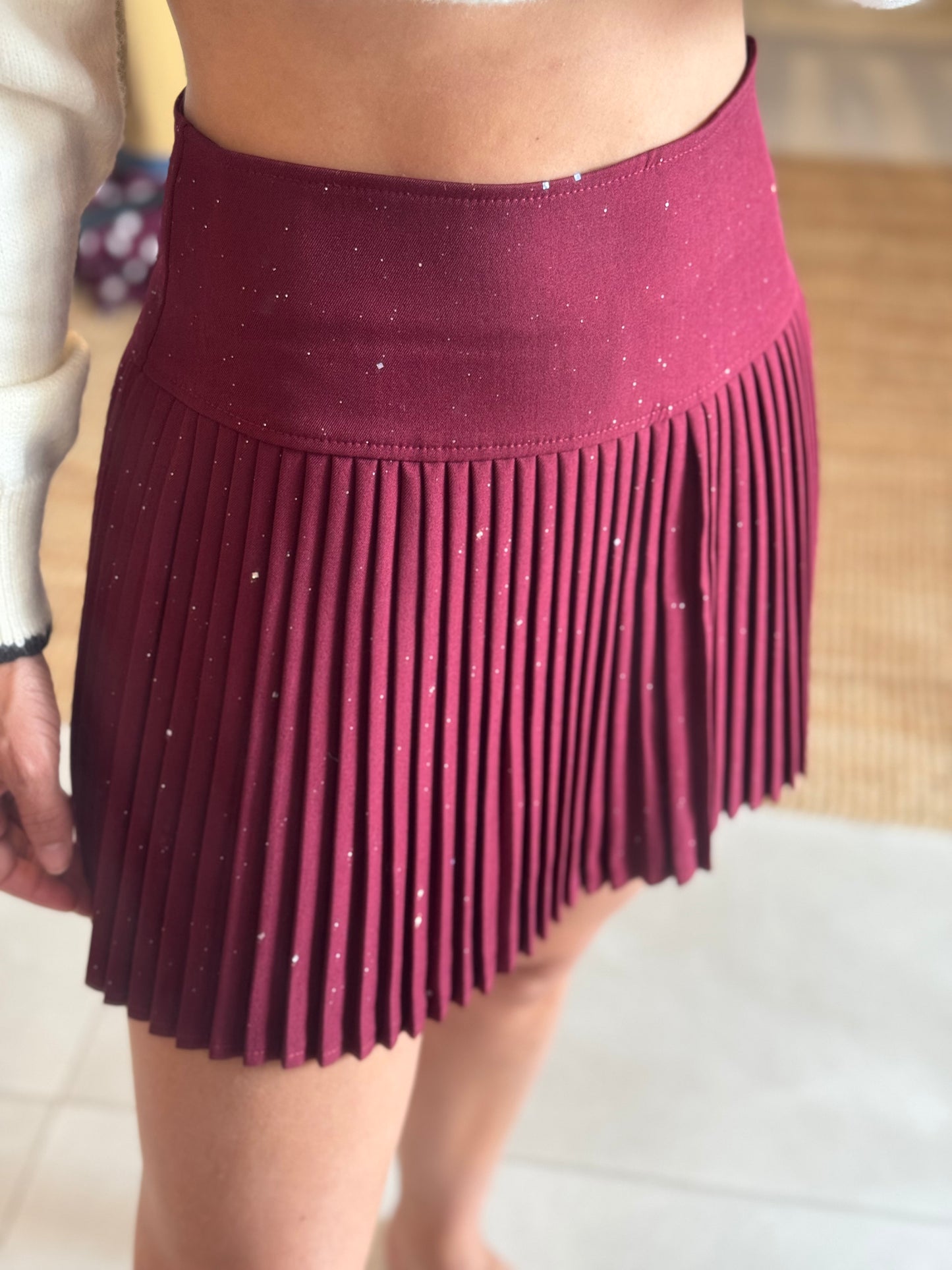 Shimmery Skort