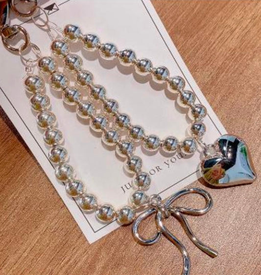 Handbag Key Holder / Silver