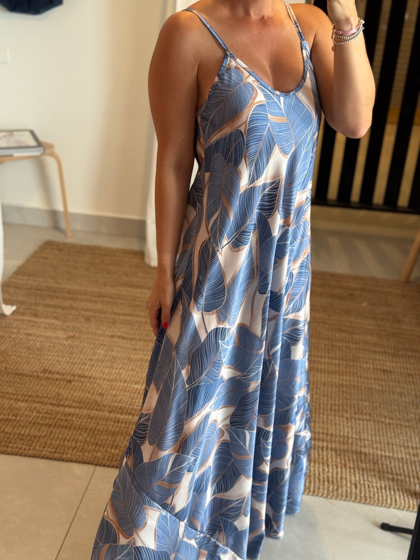 Blue Maxi Dress