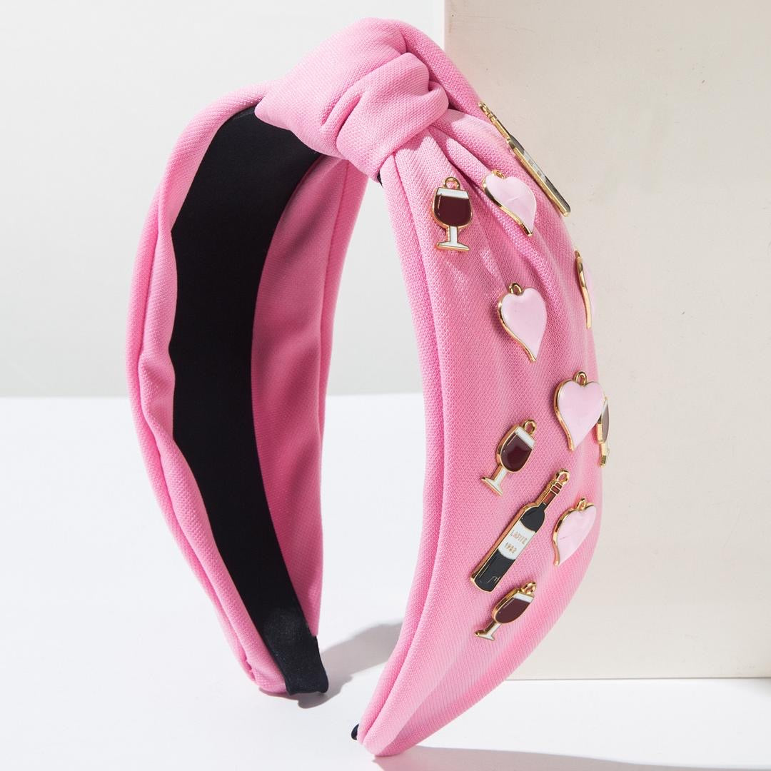 Wine Valentine Headband