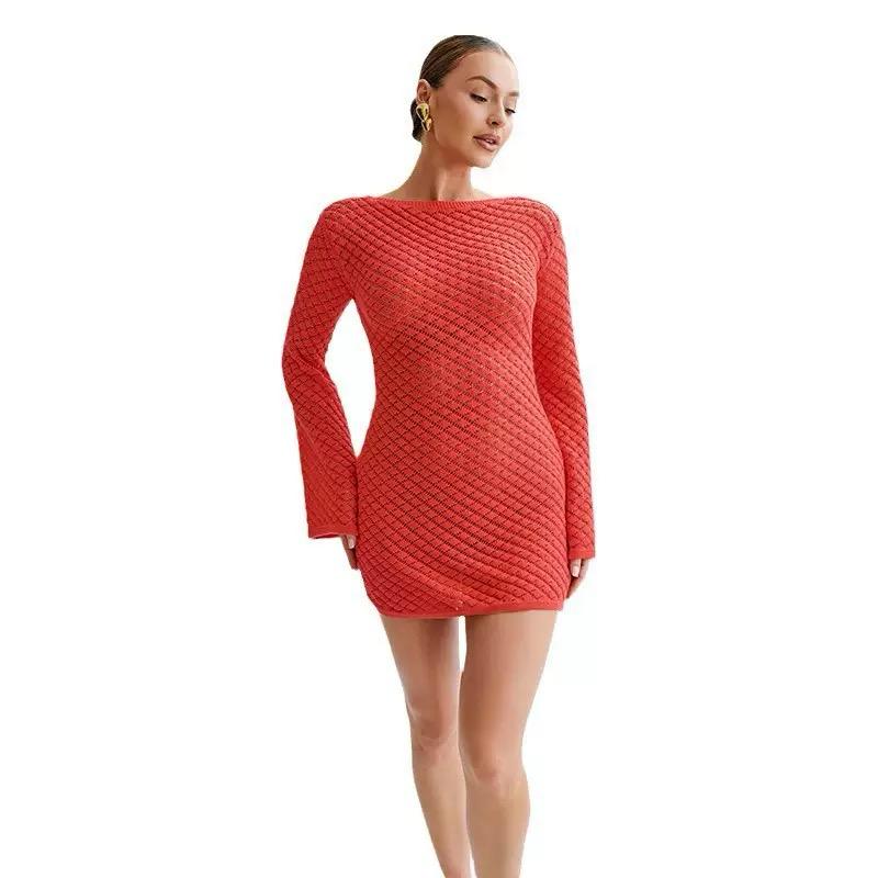Long Sleeve Cover Up Dress