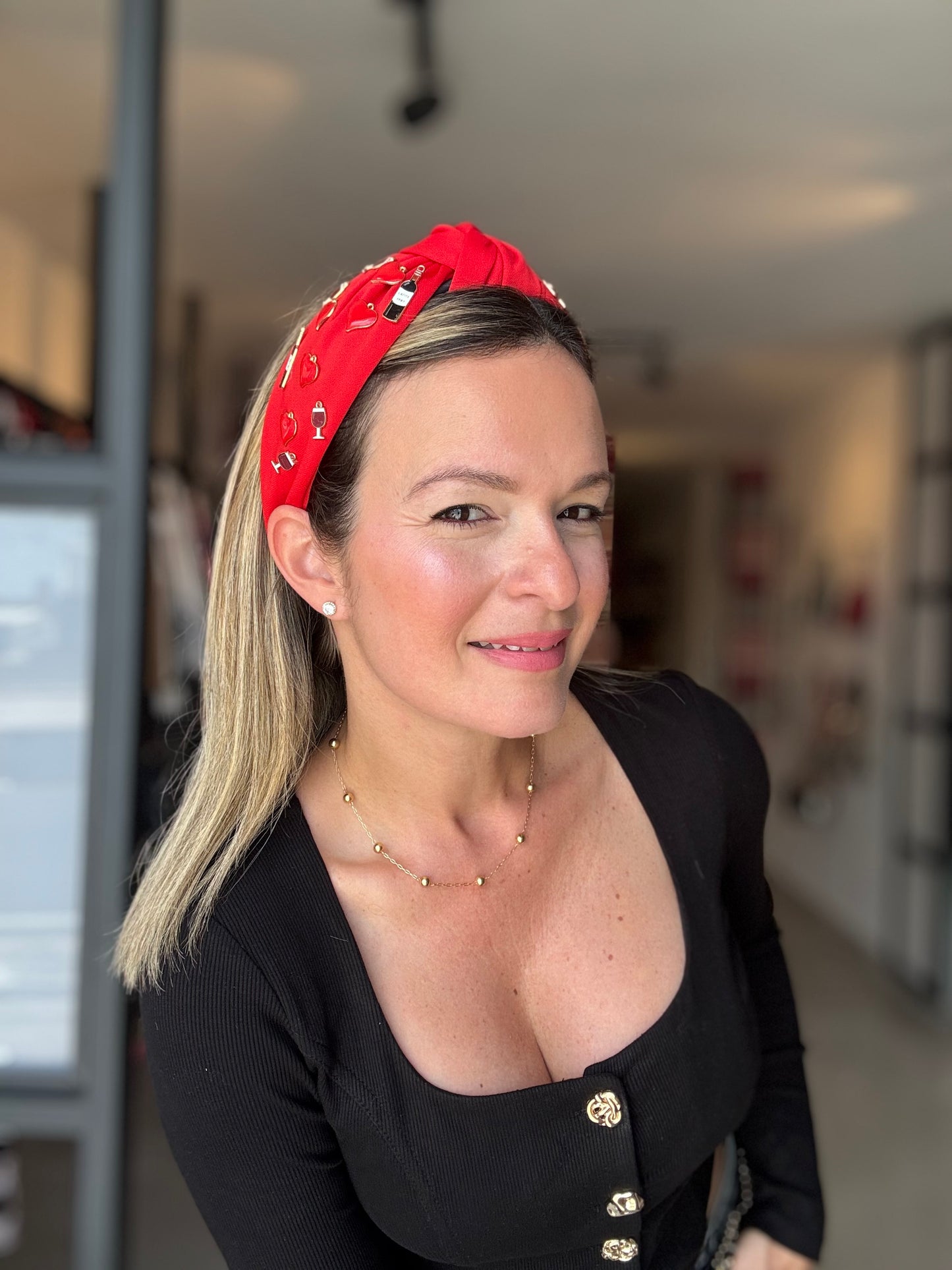 Wine Valentine Headband