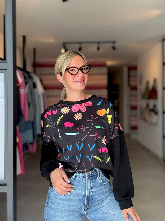 Colorfull Sweater Top