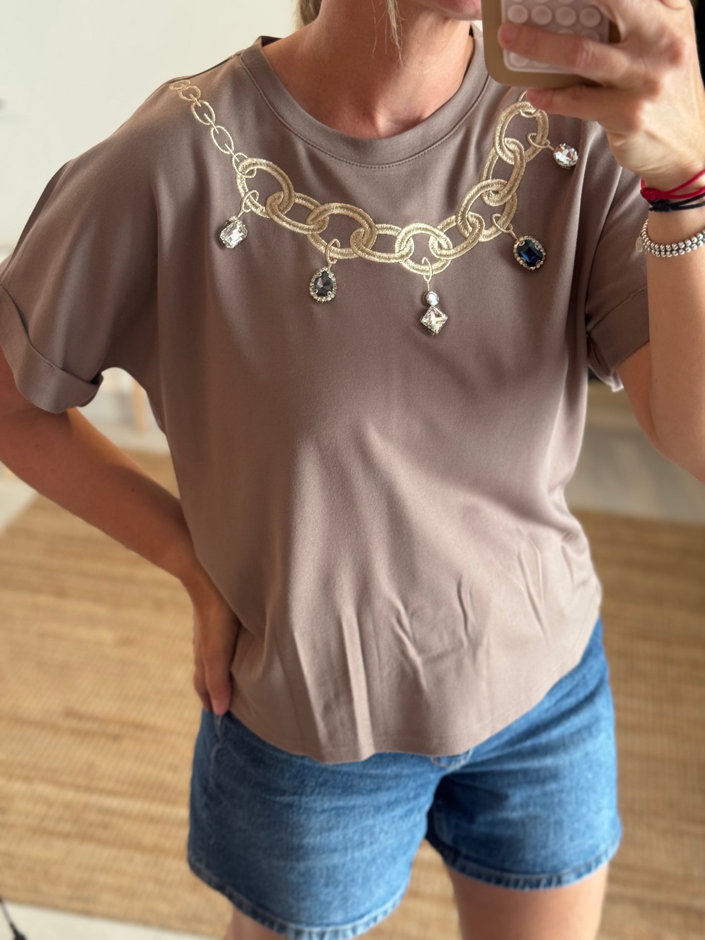 Embroidery Details Top