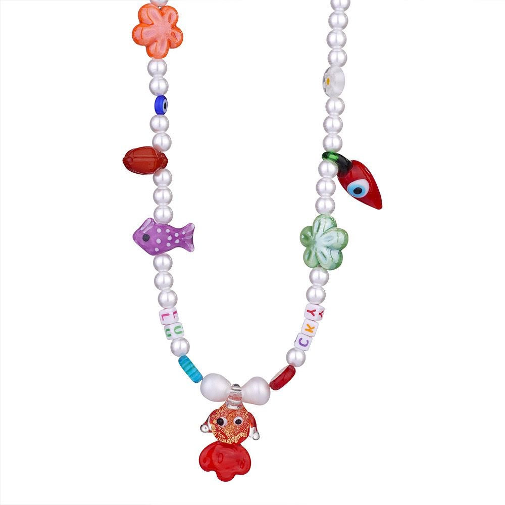 Fish Charm Necklace