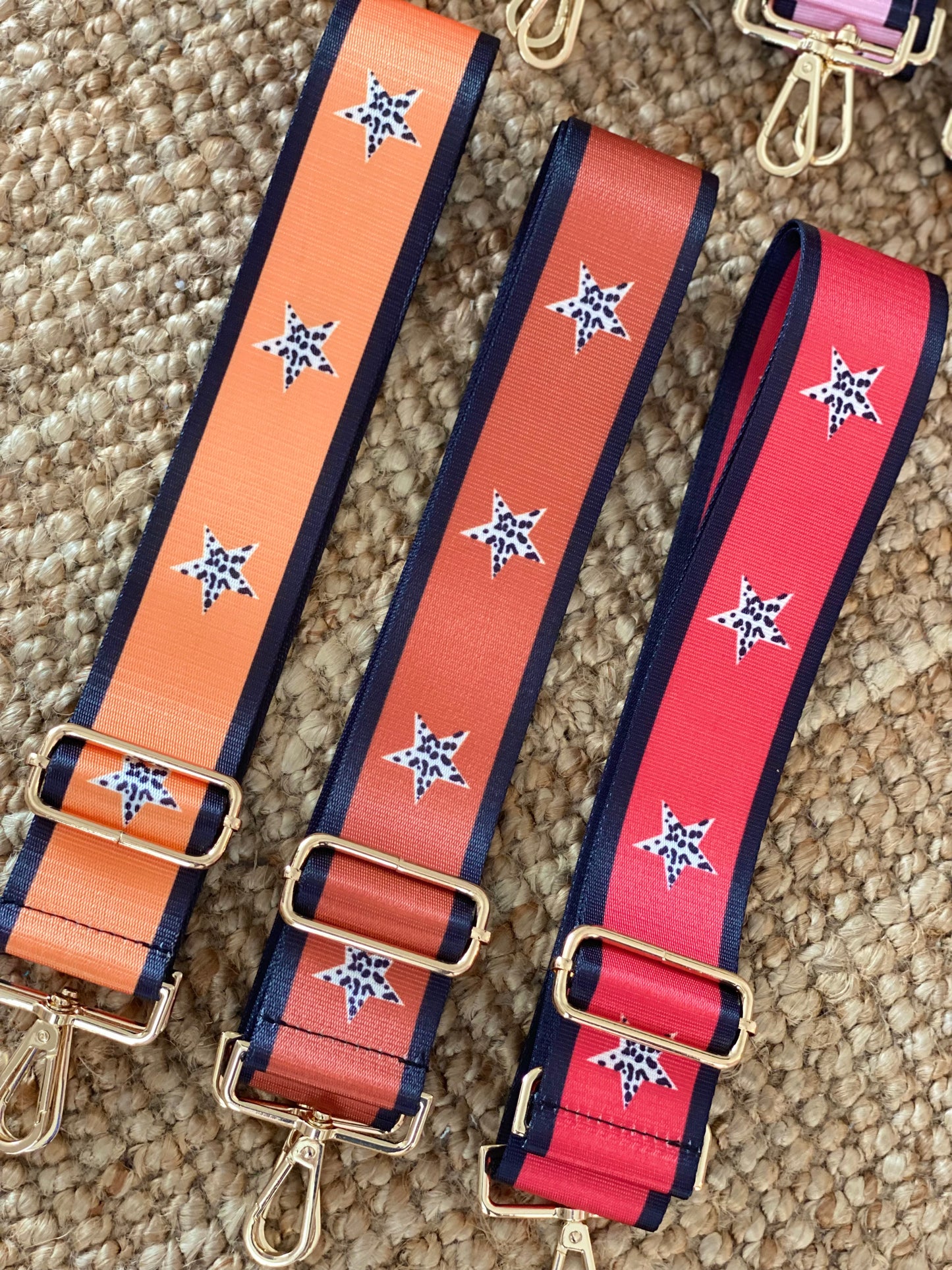 Animal Print Star Bag Strap