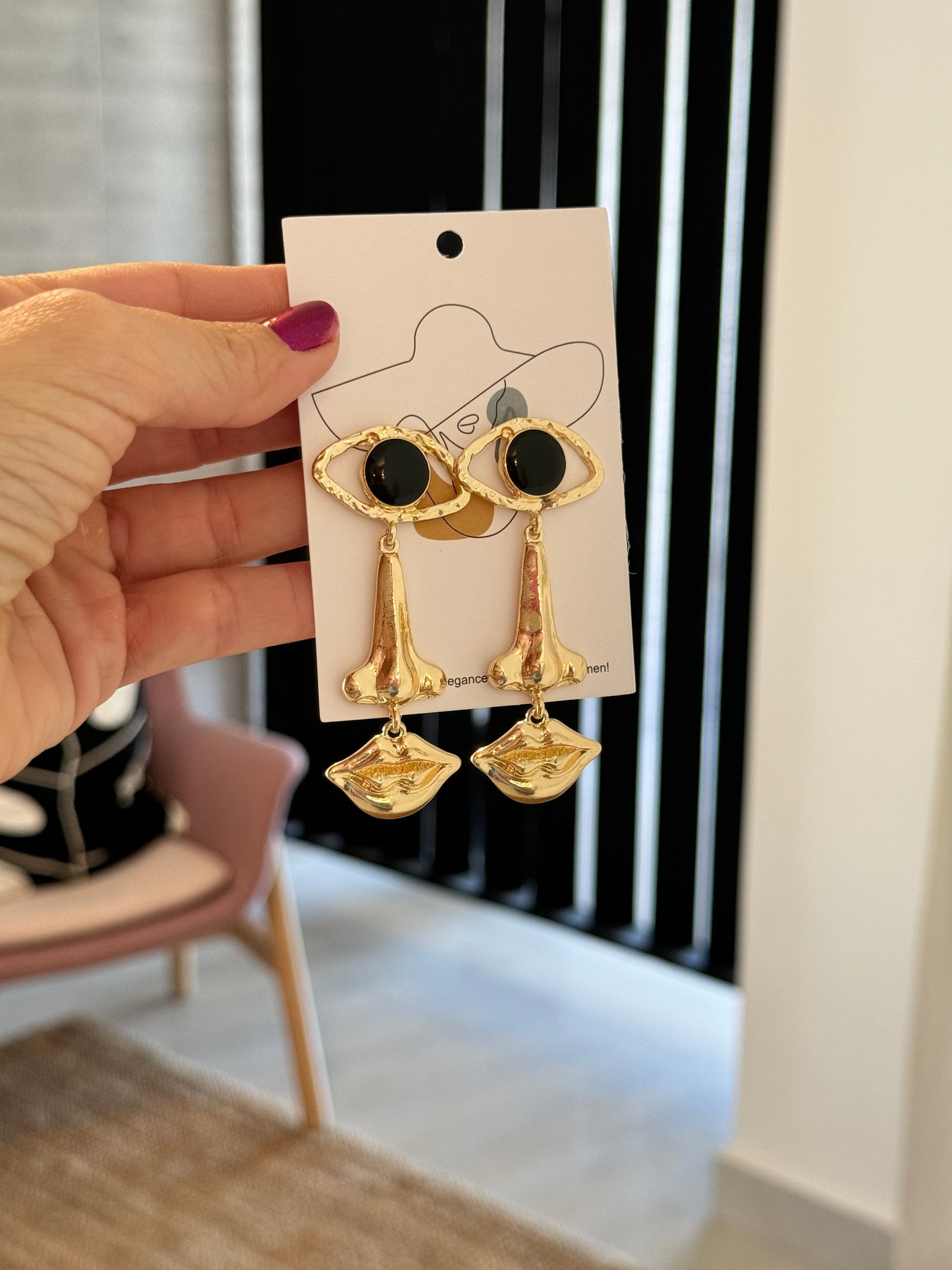 Face Earrings
