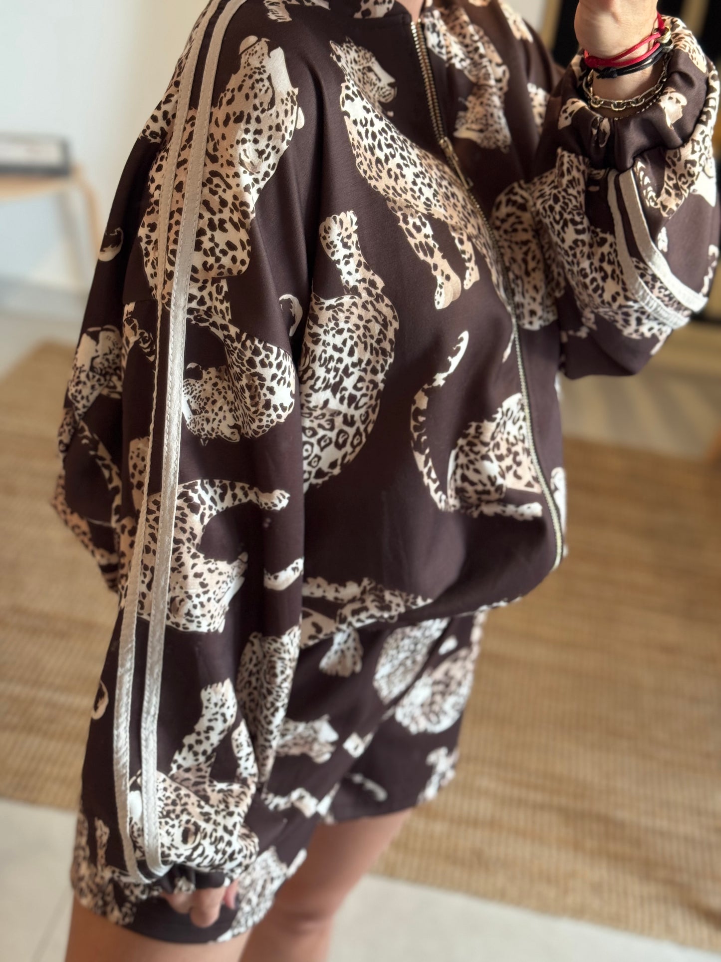 Fall Chocolate Short Set