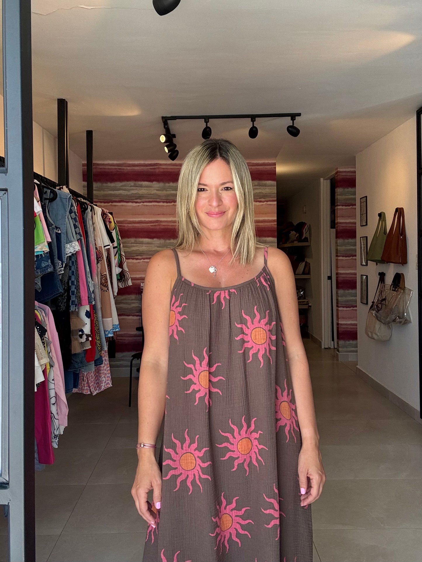 Open Back Comfy Dress