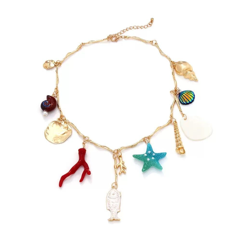 Multi Charm Necklace