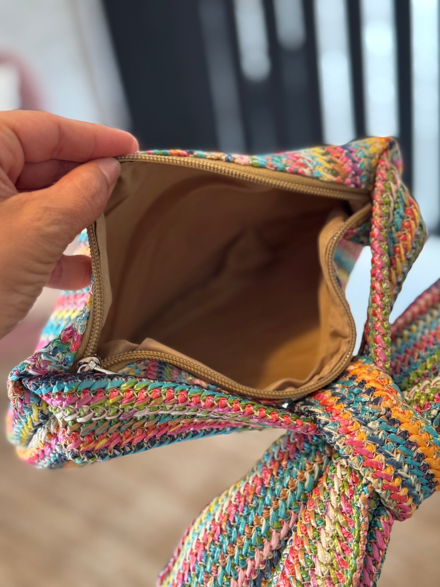Raffia Small Bag