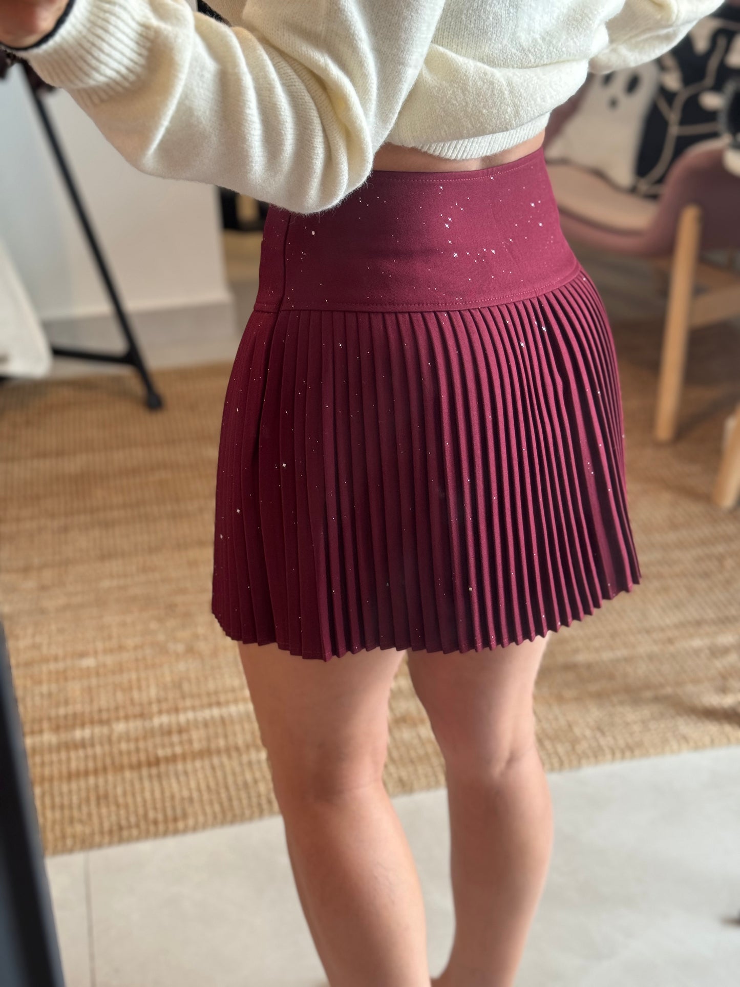 Shimmery Skort