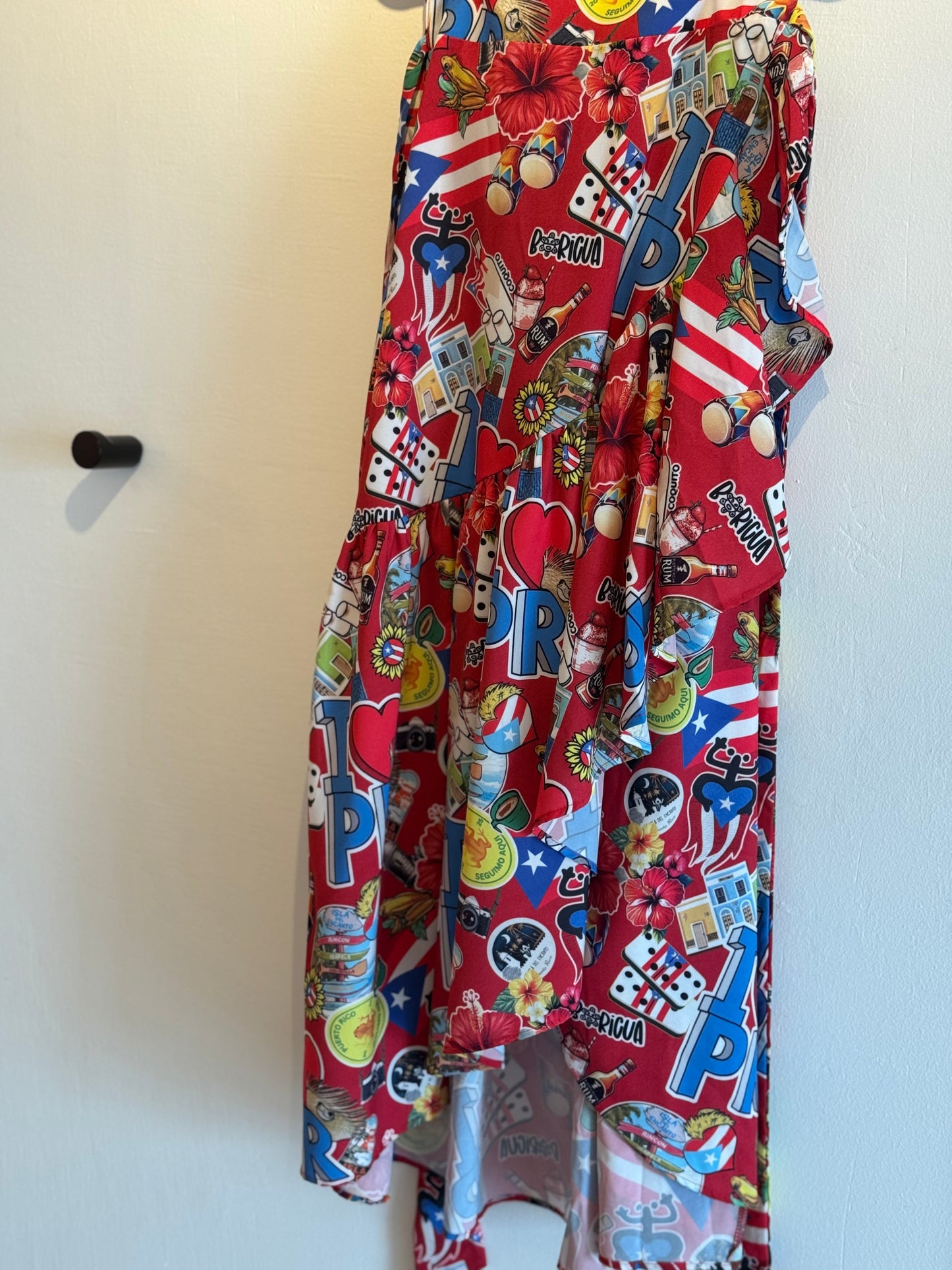 Boricua Wrap Around Skirt