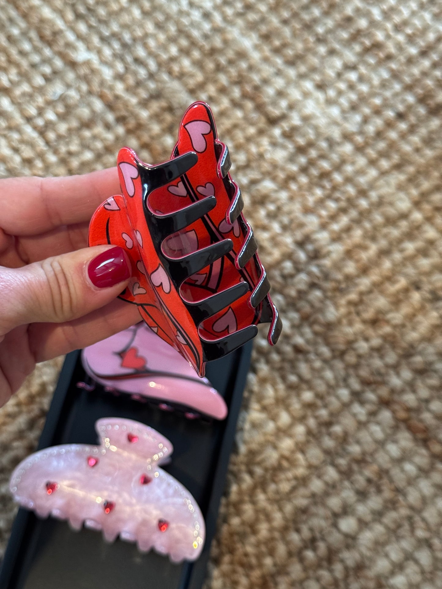 Valentines Hair Clip