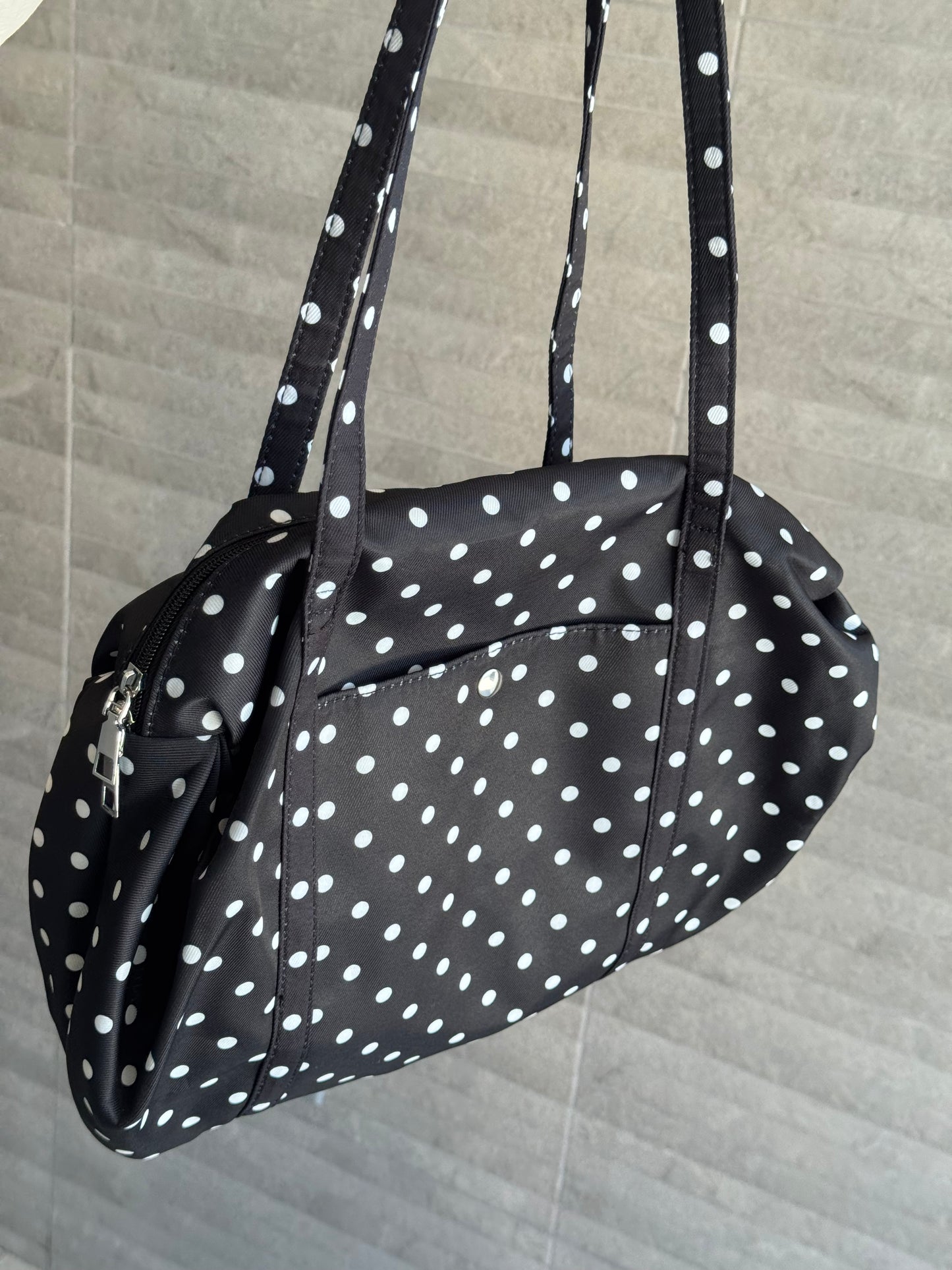Polka Dot Sport Handbag