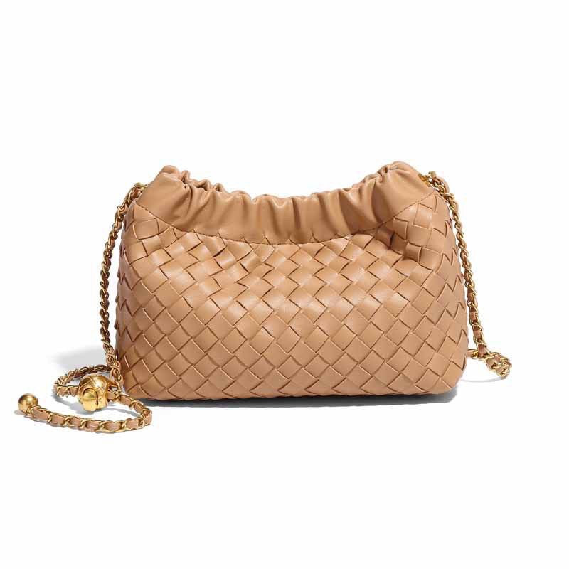 Leather Dumpling Bag