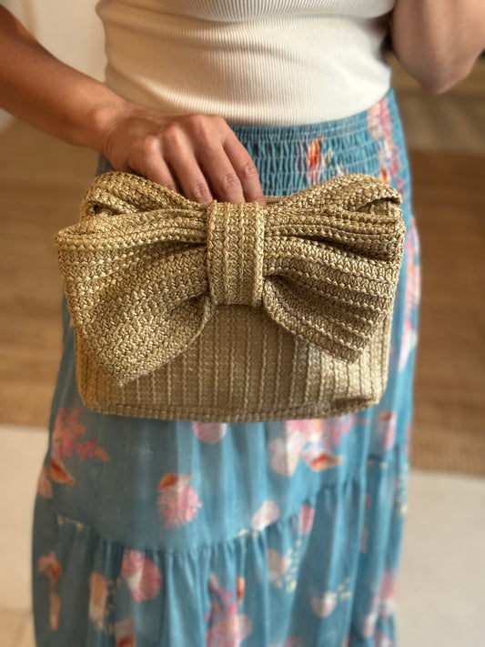 Raffia Small Bag
