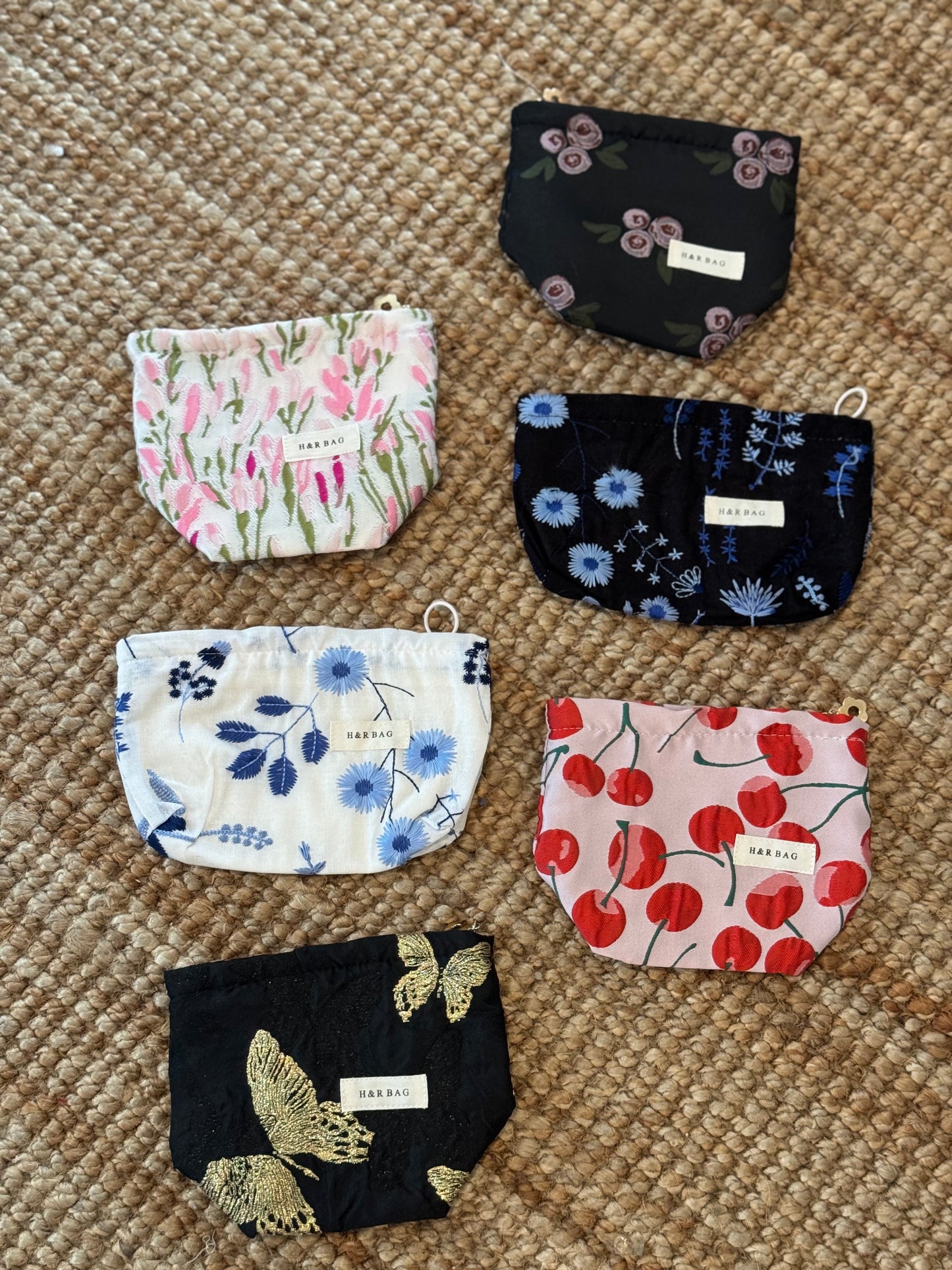 Fabric Mini Make Up Bag