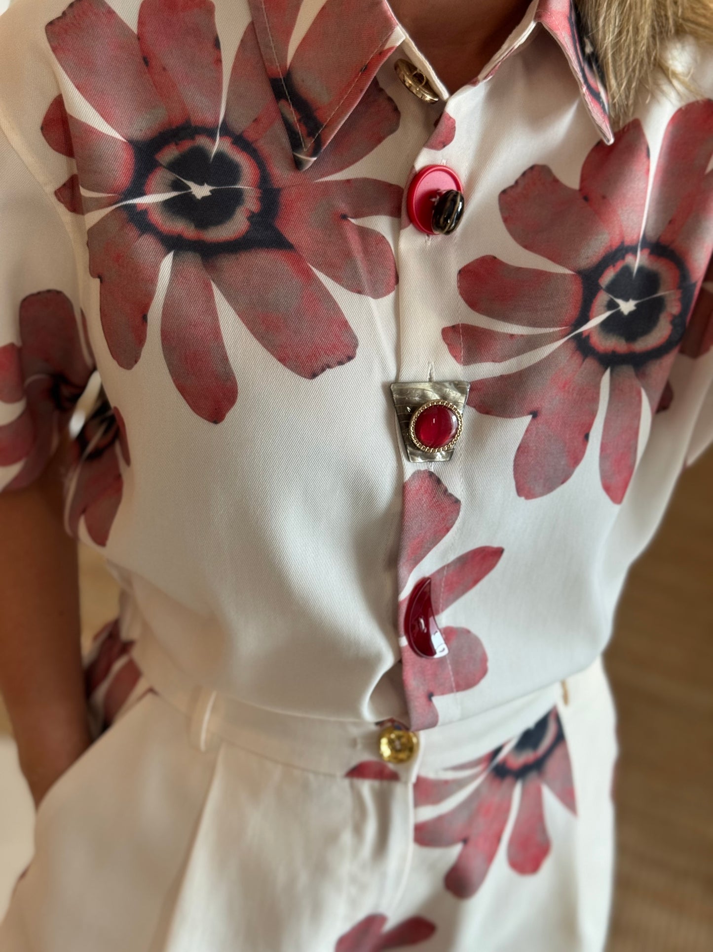 Floral Short Set