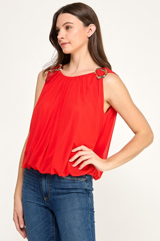 Shoulder Metal Top