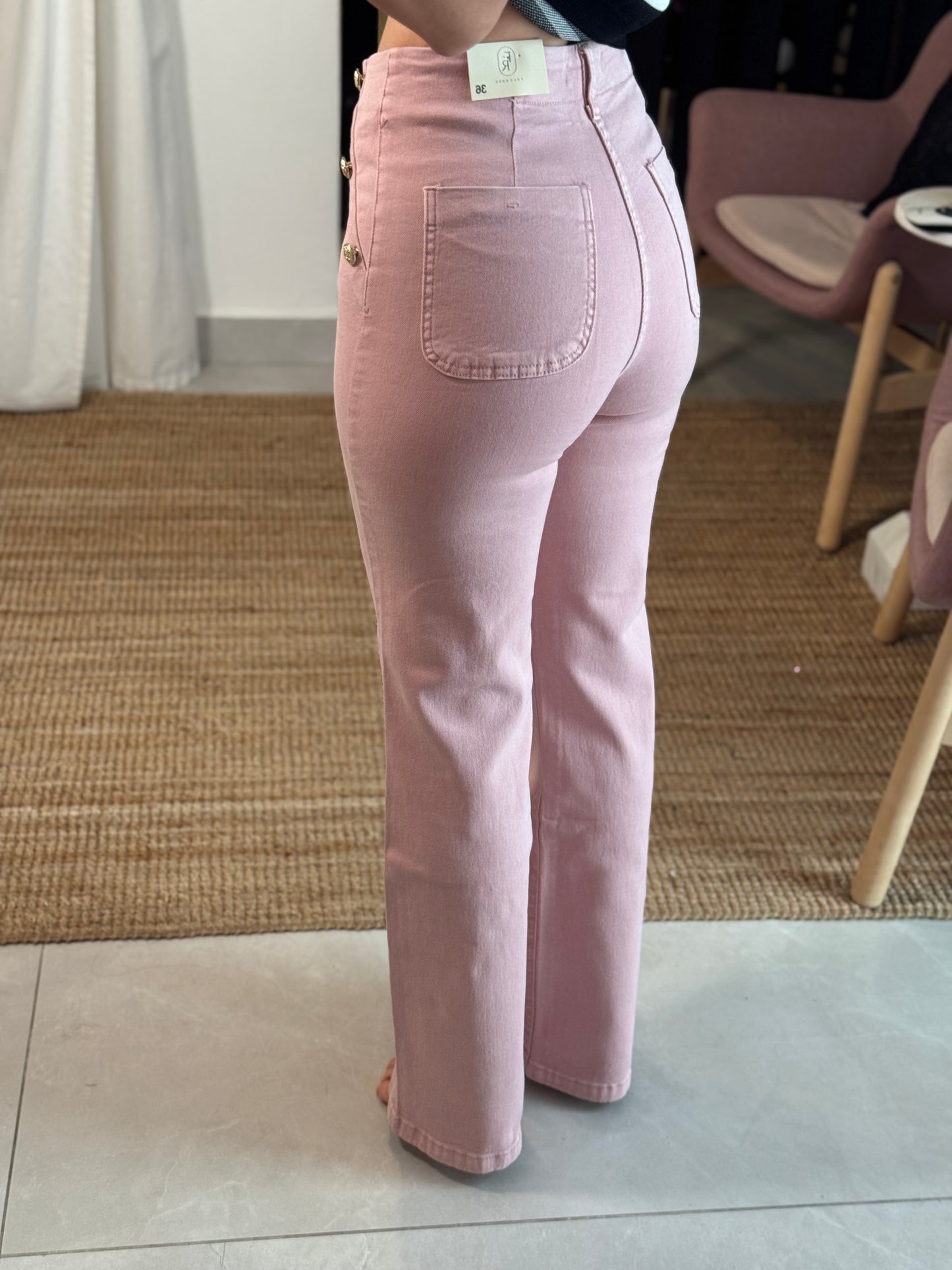 Pastel Pink Jean