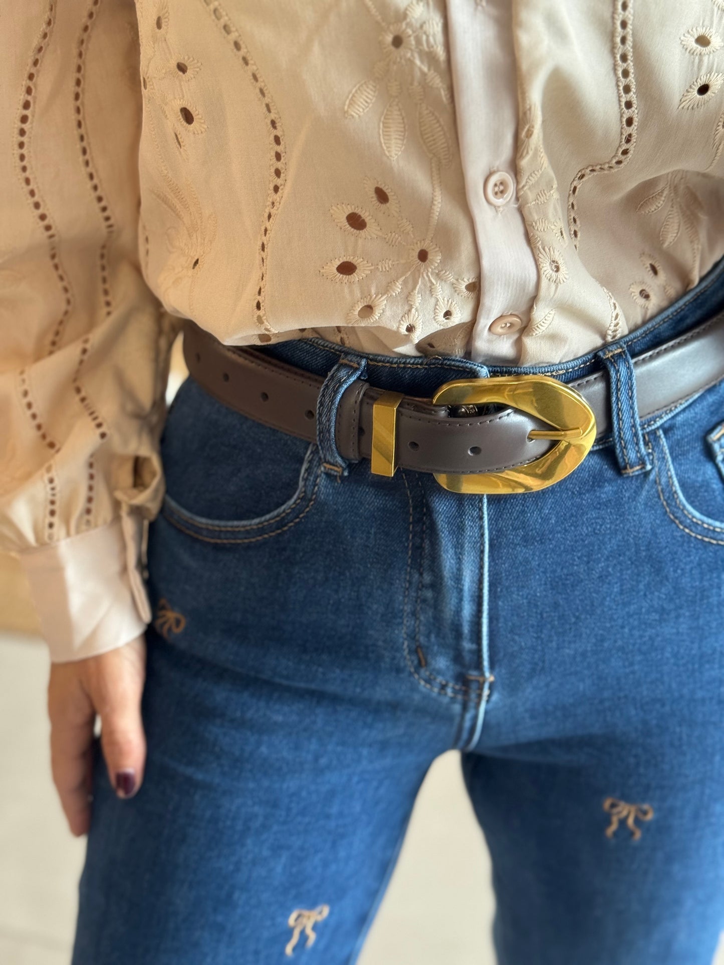 Gold Buckle Belt