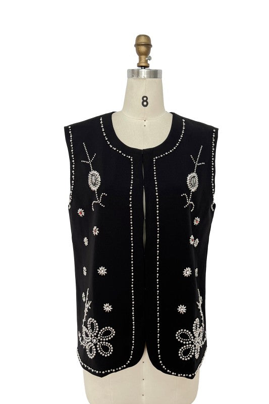Embellished Vest