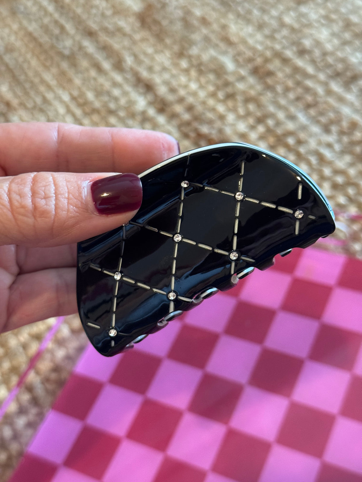 Marble Style Claw Clips