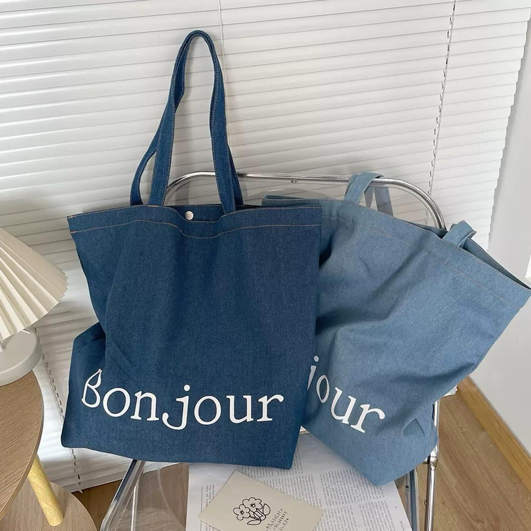 Bonjour Denim Bag
