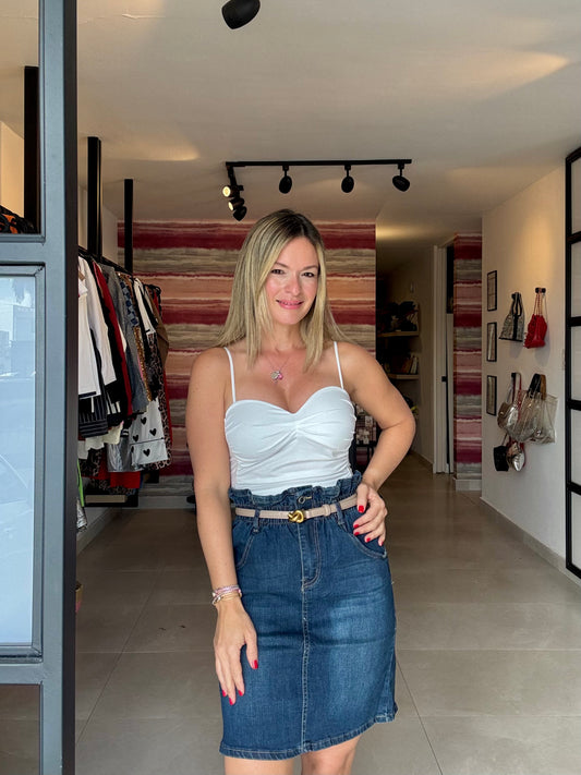 Denim Skirt