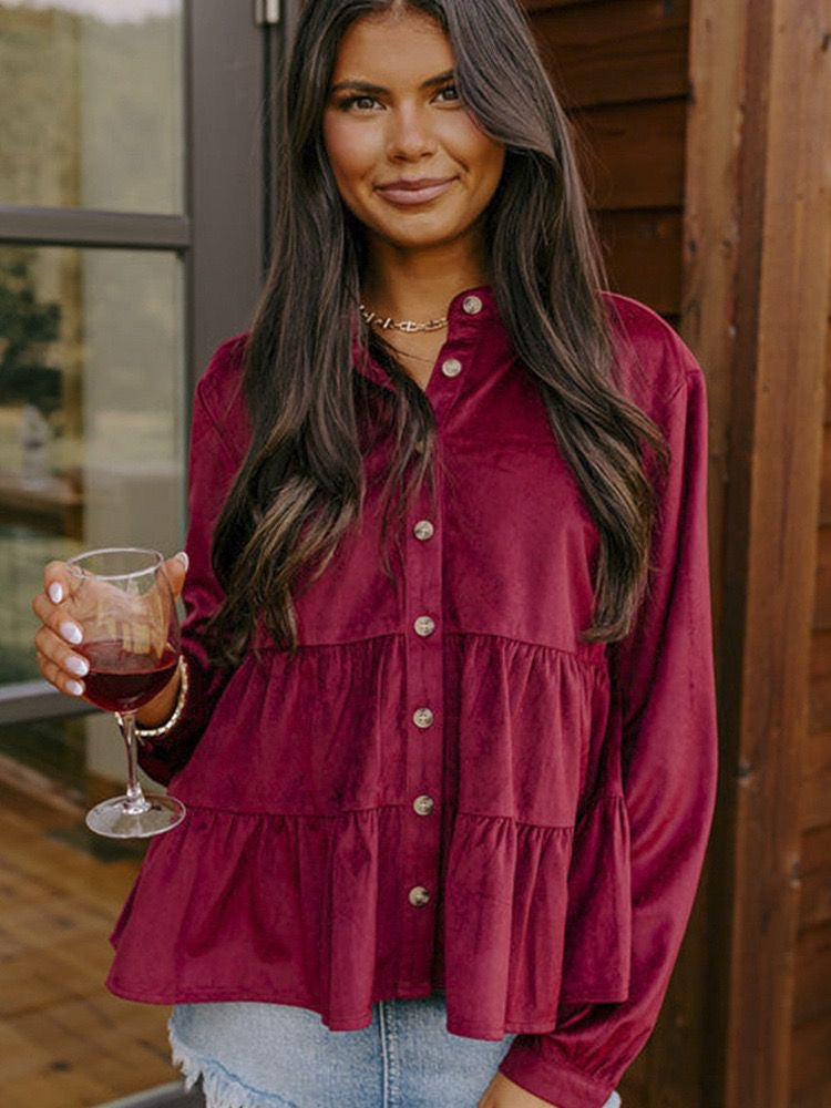 Corduroy Sweater Top