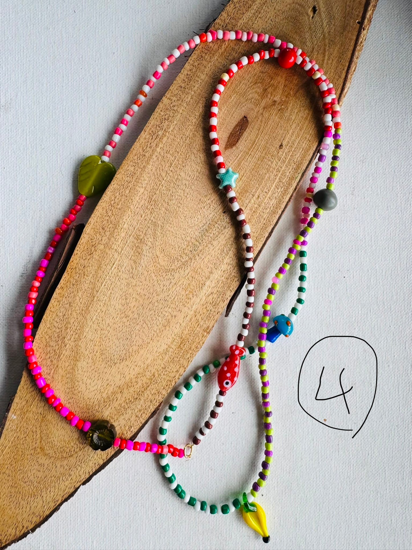 Colorful Beaded Necklace