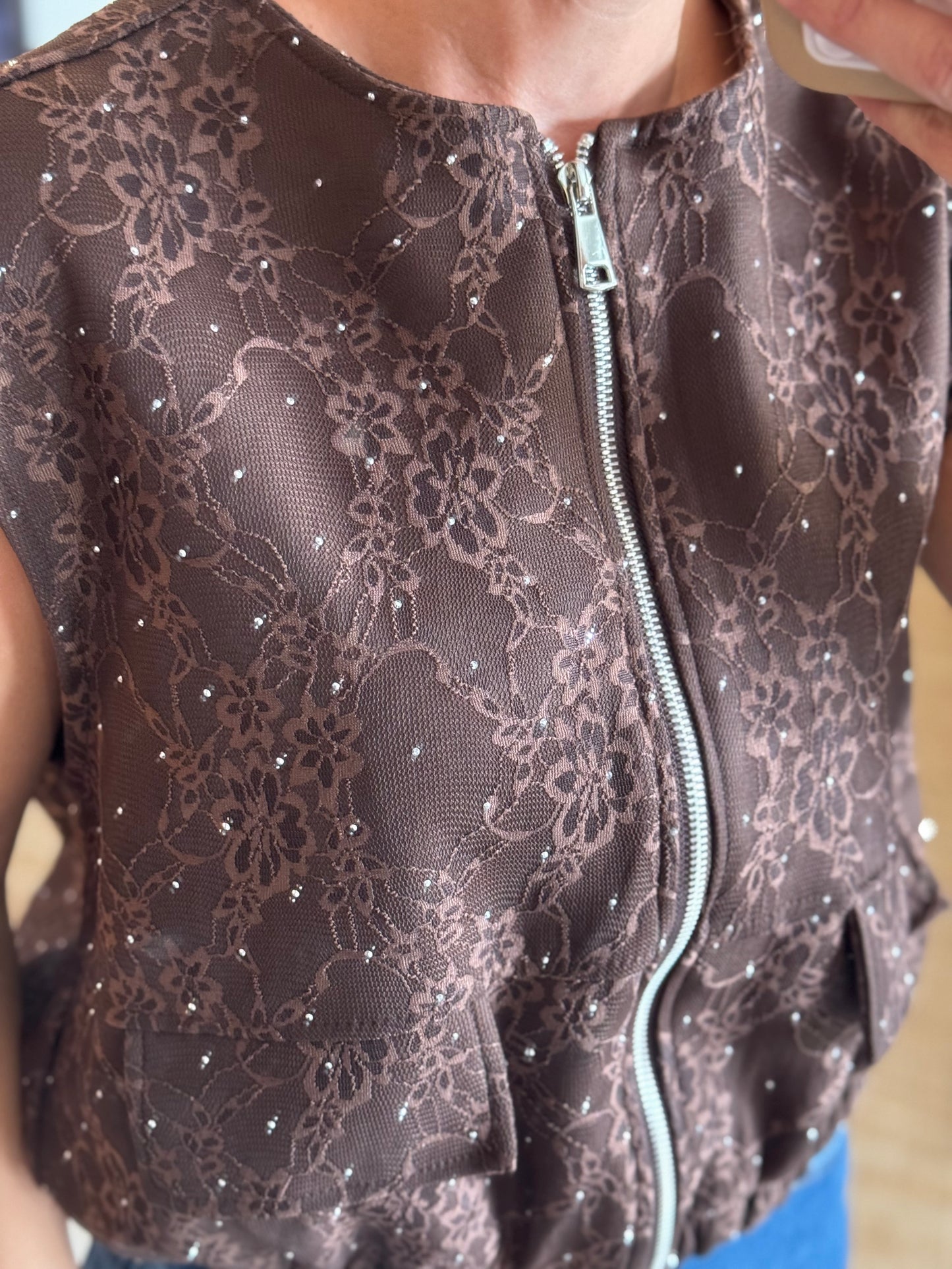 Rhinestones Bomber Vets