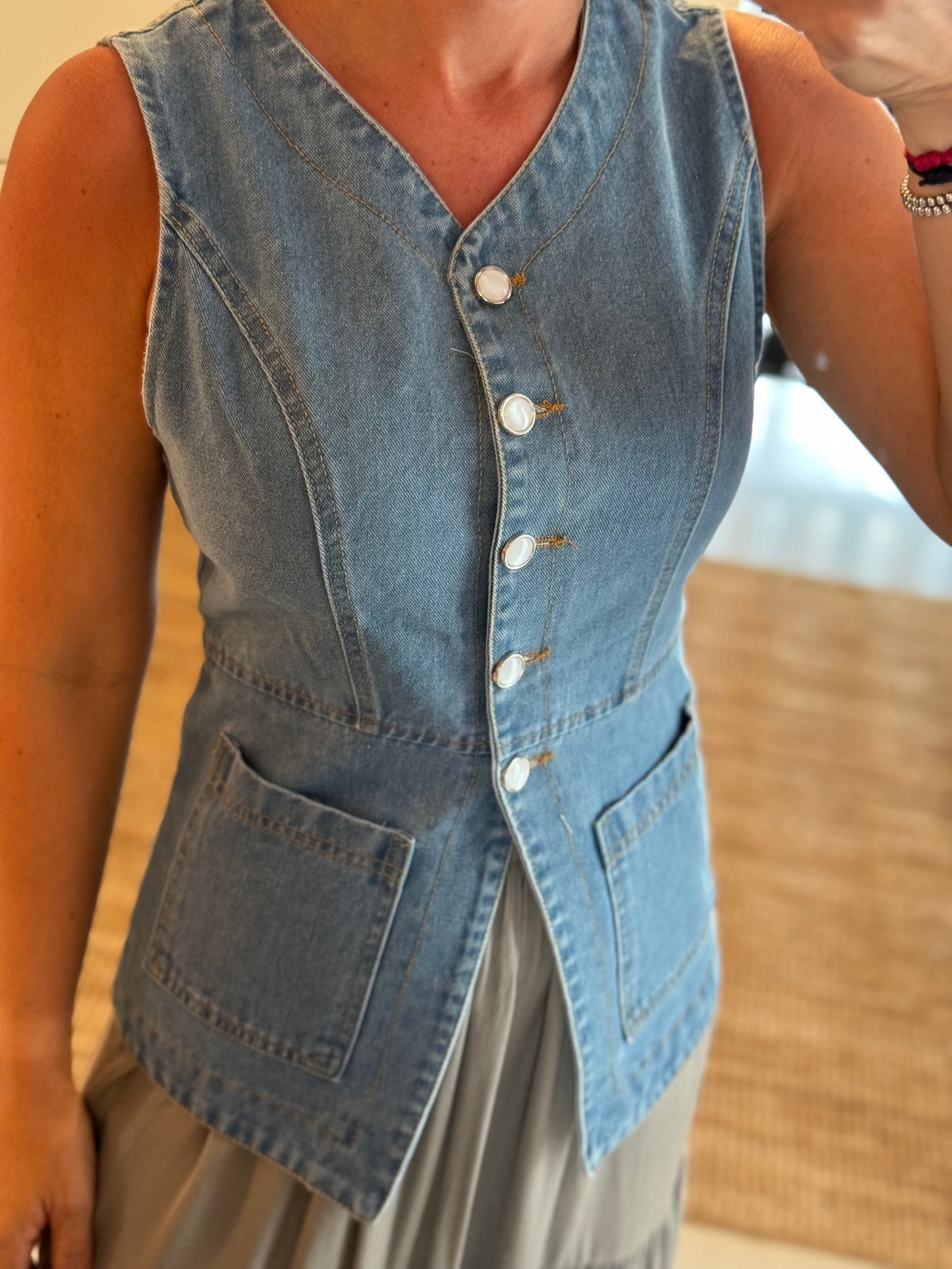 Denim Vest
